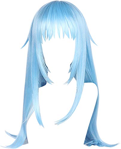  That Time I Got Reincarnated as a Slime Cosplay Wig Rimuru  Tempest Blue Hair Role Play Tensei shitara Slime Datta Ken Cosplay : Toys &  Games