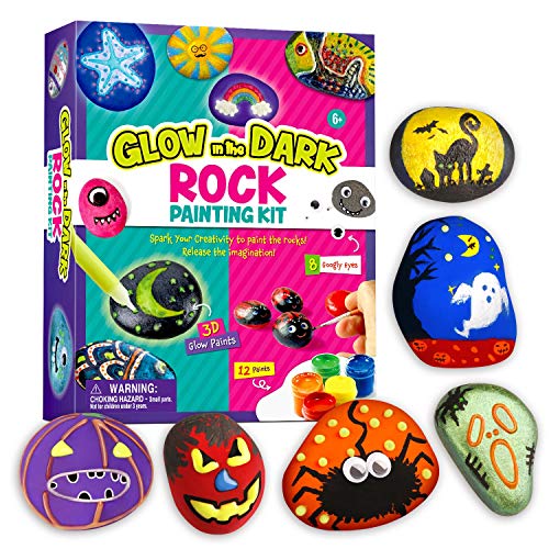 XXTOYS Halloween Rock Painting Kit for Kids - Arts and Crafts for Girl –  ToysCentral - Europe
