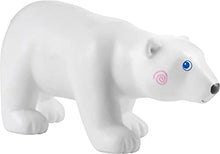 Load image into Gallery viewer, HABA Little Friends Polar Bear - Chunky Plastic Zoo Animal Toy Figure (3&quot; Tall)
