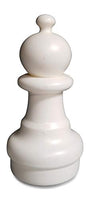 MegaChess Individual Plastic Chess Piece - Pawn - 8 Inches Tall - White - Not Intended for Home Decor