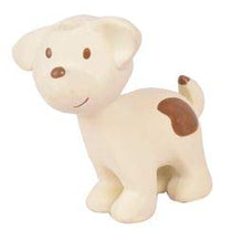 Load image into Gallery viewer, Tikiri My First Farm Puppy Natural Rubber Rattle (Brown)
