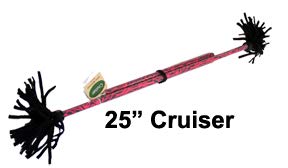 Z-Stix Made to Order Handmade Juggling Sticks-Flower Sticks-Devil Sticks (Cruiser 27,Tie Dye)