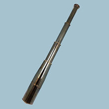 Load image into Gallery viewer, 29&quot; Premium Antique Brass Nautical Spyglass Telescope w/Rosewood Case
