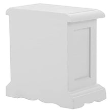 Load image into Gallery viewer, GLOGLOW Mini Dollhouse Furniture, 1:12 Simulation Wooden Bedside Table Model Miniature Furniture Doll House Accessory
