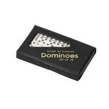 Load image into Gallery viewer, Double Six Professional Dominoes - White with Black Dots, Case Color May Very
