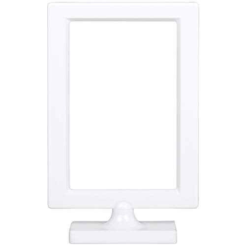 amscan 410015 White Picture Frame 1 Piece Wedding and Engagement Party