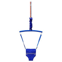 Shiker Baby Door Jumper, Length Adjustable Baby Hanging Swing Jump Bouncer, Portable Foldable Stand Scientific Saddle Blue