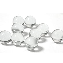 Load image into Gallery viewer, 20pcs Clear Glass Marbles - 10mm/14mm/16mm Glass Balls Solid Marble for Slingshot Shooting &amp; Marble Track &amp; Traditional Marbles Games(10mm)
