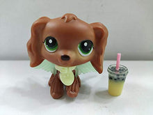 Load image into Gallery viewer, Littlest Pet Shop LPS#252 Brown Cocker Spaniel Dog Toy W/Accessories
