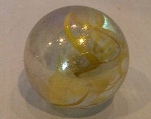Load image into Gallery viewer, Moon Marble Co. 48mm / 2&quot; Yellow Spagetti ToeBreaker
