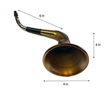 Load image into Gallery viewer, Solrus Ear Trumpet Horn Gag Gift for Those Who Deny Needing it. 100% Brass.
