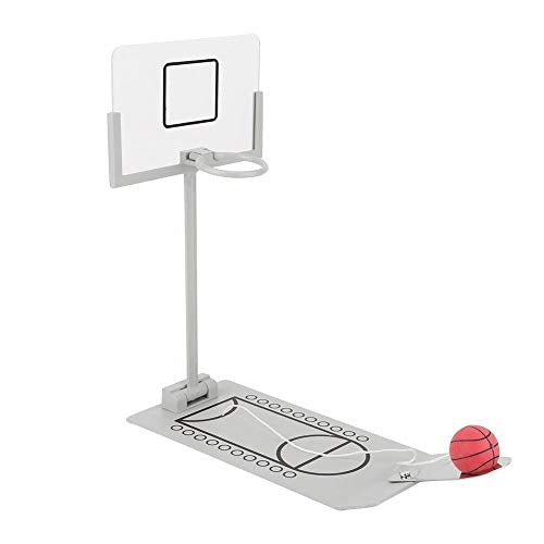 Desk Toy Miniature Office Desktop Ornament Decoration Basketball Hoop Toy Board Game for Basketball Lovers