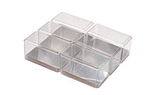 Load image into Gallery viewer, Pioneer Plastics Clear Acrylic Display Case for 1:64 Scale Cars (Mirrored), 3.5&quot; x 1.75&quot; x 1.625&quot;, Pack of 9
