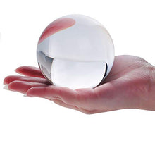 Load image into Gallery viewer, DSJUGGLING Clear Acrylic Contact Juggling Ball 90mm - 3.54&quot; Practice Ball for Beginners
