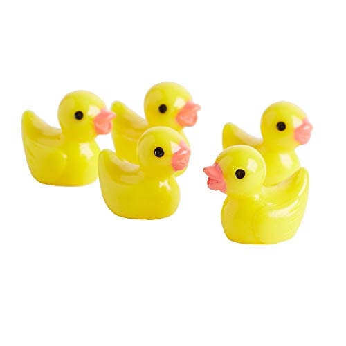 Factory Direct Craft Miniature Yellow Ducklings | 15 Pieces for Holiday, Seasonal Crafting, Decorating and Displaying
