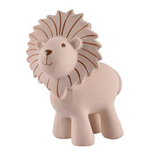 Load image into Gallery viewer, Tikiri My First Safari Lion Natural Rubber Rattle (Brown)
