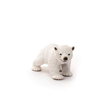 Load image into Gallery viewer, SCHLEICH Wild Life, Animal Figurine, Animal Toys for Boys and Girls 3-8 Years Old, Walking Polar Bear Cub
