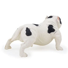 Load image into Gallery viewer, MODEBESO Realistic Animal Figures, American Bully Pitbull Figurines,8 inch Large Size,Hand Painting Dog Figures,Educational Toy,Cake Toppers Christmas Birthday Gift for Kids Todllers (White)
