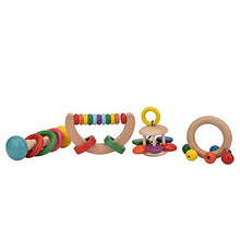 Load image into Gallery viewer, 4Pcs Baby Rattle Sets, Early Educational Toys, Learning Toy Non-Toxic &amp; Safe Baby Girl for 3 + Years Baby Boy for Newborn
