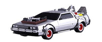 Aoshima Movie Mecha Series No.13 Back to the Future Pullback DeLorean Part.3 1/43 Scale Plastic Model kit