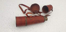 Load image into Gallery viewer, Nautical Worlds Vintage Decor Telescope Antique Decorative Handheld Spyglass 18 Inches Long 15x Scope Christmas
