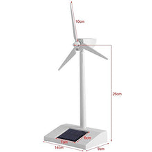 Load image into Gallery viewer, Wind Mill Toy, Mini Simple Solar Energy Personalized Fashionable for Home Decoration Kids Children Science Teaching Tool
