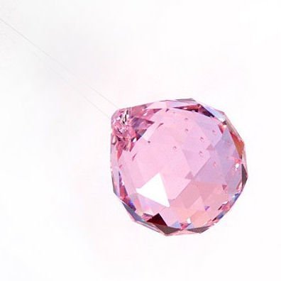 40mm Asfour Crystal Ball Prisms #701-40 (Pink)