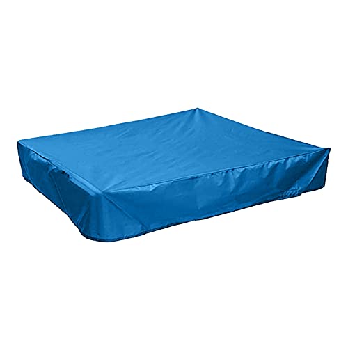 Sandpit Cover Waterproof Anti UV Sandbox Cover with Drawstring,Square Dustproof Protection Beach Sandbox Canopy for Sandpit Toys Swimming Pool and Furniture Square Pool Cover