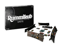 Load image into Gallery viewer, Rummikub Onyx Edition - Sophisticated Set with Unique Black Rummikub Tiles and Vibrantly-Colored Engraved Numbers by Pressman, Multi Color
