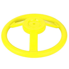 Load image into Gallery viewer, Fockety Steering Wheel, Steering Wheel Toy, Plastic Small Portable Rotatable Swing Set for Playground(Yellow)

