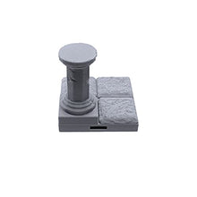 Load image into Gallery viewer, Locking Dungeon Tiles - Throne Room, Terrain Scenery Tabletop 28mm Miniatures Role Playing Game, 3D Printed Paintable, EnderToys
