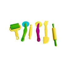 Load image into Gallery viewer, Healifty 6 Pcs Play Dough Tools Set Roller Rolling Pin Molds Art Dough Play Set for Kids
