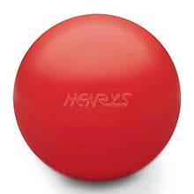 Load image into Gallery viewer, Henrys HiX Juggling Ball - 62mm - Made Out of TPU Plastic - PVC Free - Single Ball (Red)
