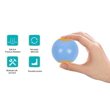 Load image into Gallery viewer, WINTECY Pack of 100 Plastic Balls, 2.2 inches/5.5 cm, BPA Free Pit Balls Crush Proof Ocean Balls Phthalate Free for Boys Girls Toddlers Indoor Outdoor - Macaron Blue, Grey, White, Transparent
