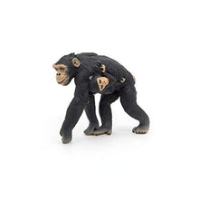 Load image into Gallery viewer, Papo Chimpanzee and Baby Figure, Multicolor
