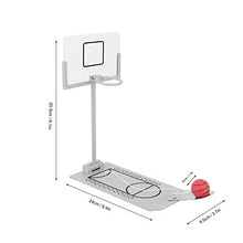 Load image into Gallery viewer, Desk Toy Miniature Office Desktop Ornament Decoration Basketball Hoop Toy Board Game for Basketball Lovers
