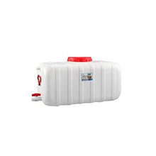 Load image into Gallery viewer, MAGFYLY Plastic Water Tank Camper 25L/45L/80L/110L/160L/200L Thickening Food-Grade White Plastic Rectangular Storage Tank Household Water Bucket with A Lid Large Water Tank (Size : C)
