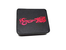 Load image into Gallery viewer, Leather Lite Dice Display and Storage Case - Perfect for Plastic, Metal, Stone, or Wood Dice (Red Dragon)
