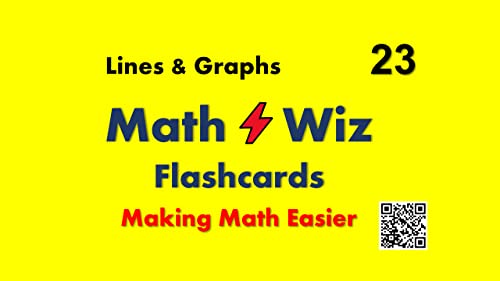 Math Wiz Flashcards Deck 23 Lines and Graphs