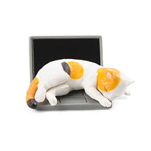 Load image into Gallery viewer, EPOCH Bothering Orange Spotted Cat Mini Figure
