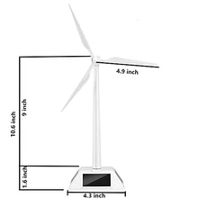 Load image into Gallery viewer, Yiluren DIY Solar Powered Windmill Model Desk Home Decor Craft Kids Science Kits Toy Education Gift
