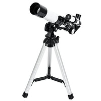 Telescope for Kids Focal Length 400mm Aperture 40mm(400x40mm) with Compass &Tripod& Finder Scope, Refractor Portable Kids' Telescope and Beginners' Telescope for Exploring The Moon and Its Craters
