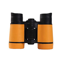 BARMI Portable Kids Children Binoculars Outdoor Observing High Clear Nonslip Telescope,Perfect Child Intellectual Toy Gift Set Earth Yellow