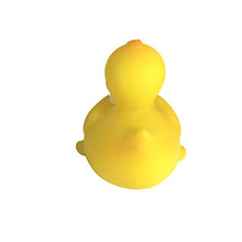 Load image into Gallery viewer, DUCKY CITY 3&quot; Reading Rubber Duck [Floats Upright] - Baby Safe Bathtub Bathing Toy
