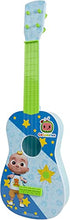 Load image into Gallery viewer, CoComelon Musical Guitar by First Act, 23.5 Kids Guitar - Plays Clips of The Finger Family Song - Musical Instruments for Kids, Toddlers, and Preschoolers
