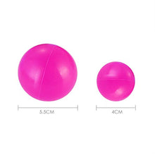 Load image into Gallery viewer, Fealay 100 Pcs Ocean Ball PE Colorful Funny Soft Ocean Ball Set for Baby Kids Childs Playing Tool (5.5cm)
