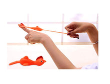 Load image into Gallery viewer, YOFOBU 60 Pcs Slingshot Chicken Flick Chicken Squezee Chicken Flingers Stretch and Relax Sticky Funny Rubber Chickens for Party Activity
