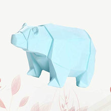 Load image into Gallery viewer, IMIKEYA Piggy Bank Polar Blue Bear Figure White Animal Coin Bank Resin Desktop Ornament for Storing Money Coins Desk Animal Ornaments for Kids Home Table Decorations
