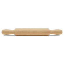 Load image into Gallery viewer, Wooden Mini Rolling Pin, 7 Inches Long, Pack of 100, Perfect for Fondant, Pasta, Children in The Kitchen, Play-doh, Crafting and Imaginative Play, by Woodpeckers
