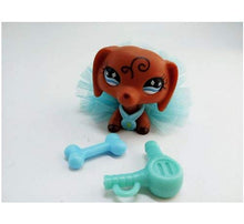 Load image into Gallery viewer, LPS Littlest Pet Shop Accessories Collar for Mini Toy Dachshund Dog #640 Dog Included
